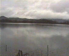 A sea of water in the valley