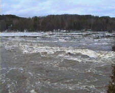 From the bridge Hwy 323 Brebeuf